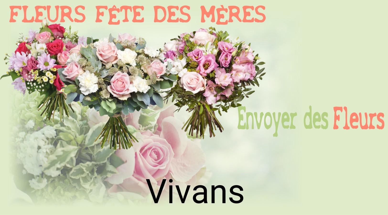 Bouquet de Fête des Mères livré à Vivans